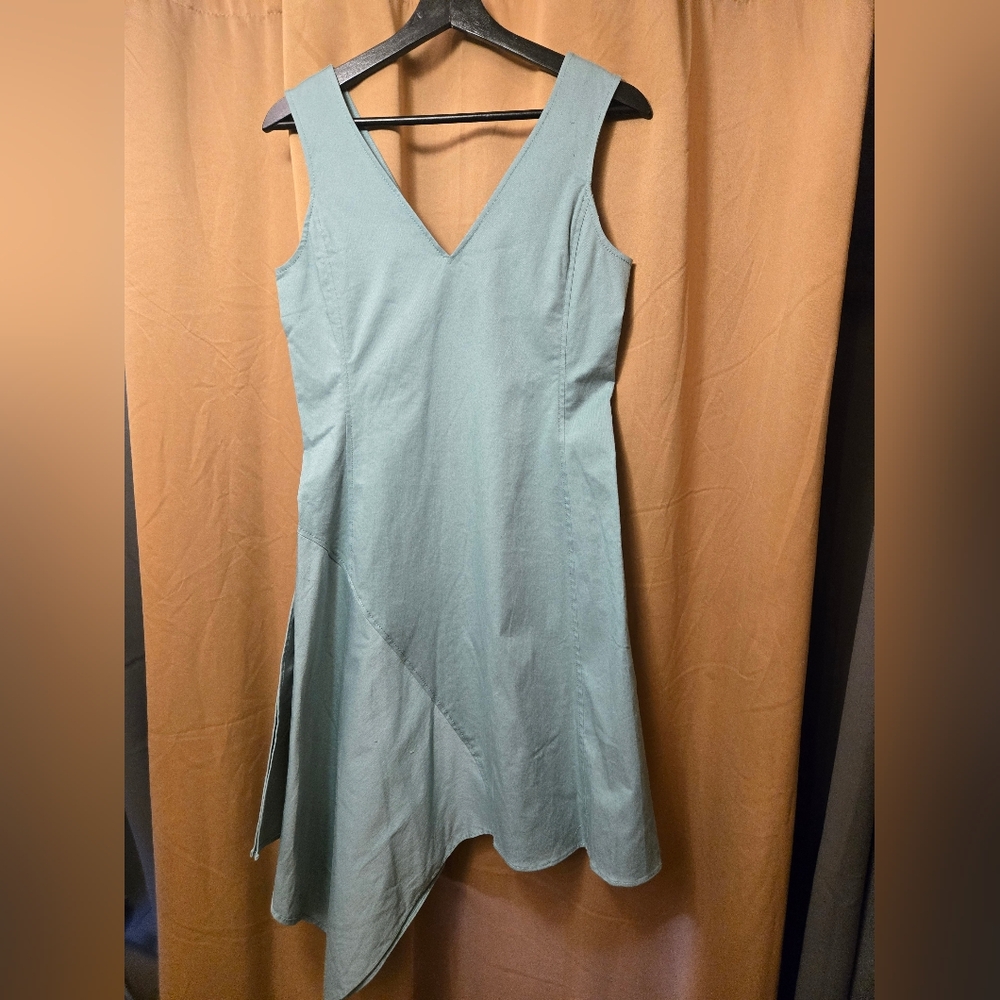 New Inclan Studios Size Medium York Dress In Seafoam